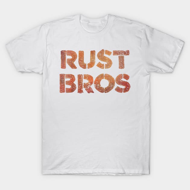 Rust Bros Funny Vintage Retro Graphic T-Shirt by beckeraugustina